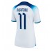 Maillot de foot Angleterre Marcus Rashford #11 Domicile vêtements Femmes Monde 2022 Manches Courtes
